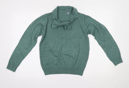 EWM Womens Green   Basic Blouse Size S