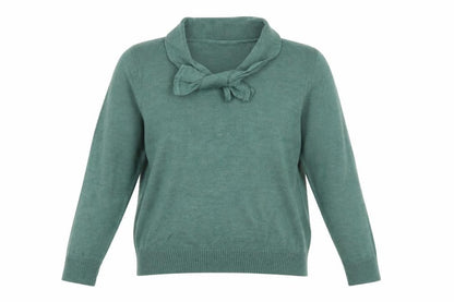 Womens UK Size S EWM Green Basic Blouse