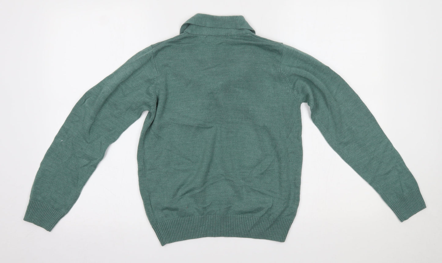 EWM Womens Green   Basic Blouse Size S