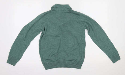 EWM Womens Green   Basic Blouse Size S