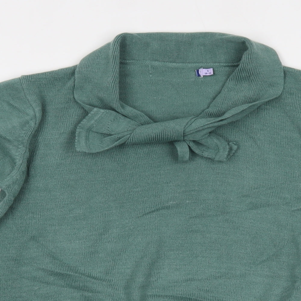 EWM Womens Green   Basic Blouse Size S