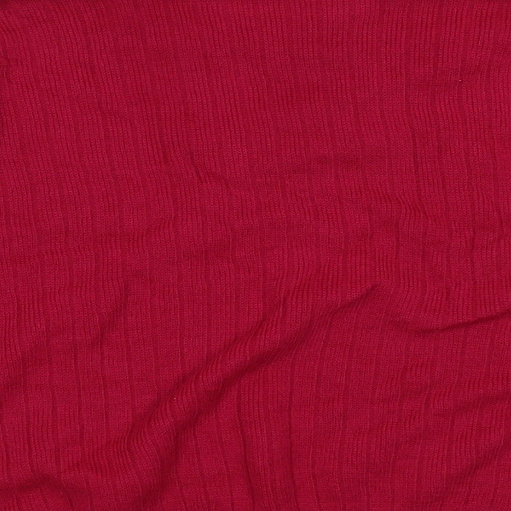 Womens UK Size 16 Preworn Pink Pullover Jumper