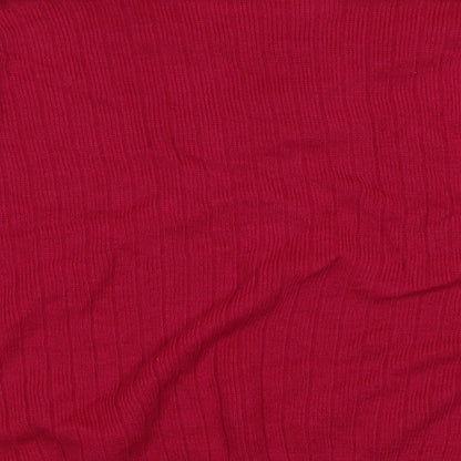 Womens UK Size 16 Preworn Pink Pullover Jumper