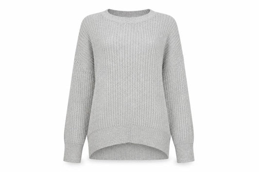 Womens UK Size 6 Atmosphere Grey Pullover Jumper