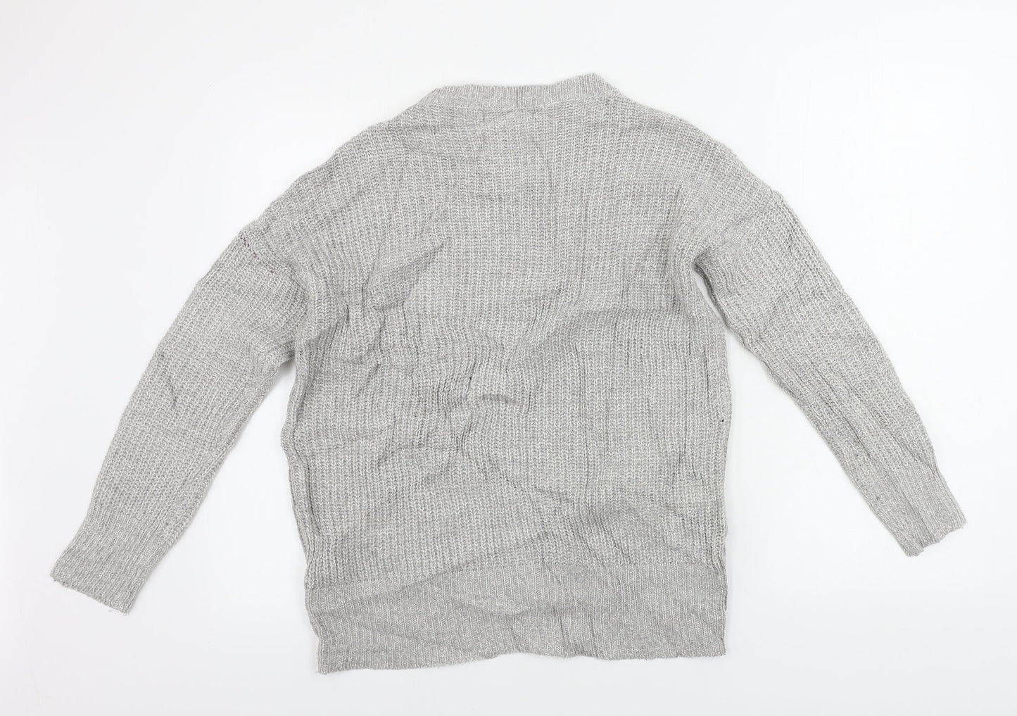 Womens UK Size 6 Atmosphere Grey Pullover Jumper