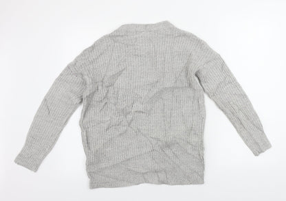 Womens UK Size 6 Atmosphere Grey Pullover Jumper