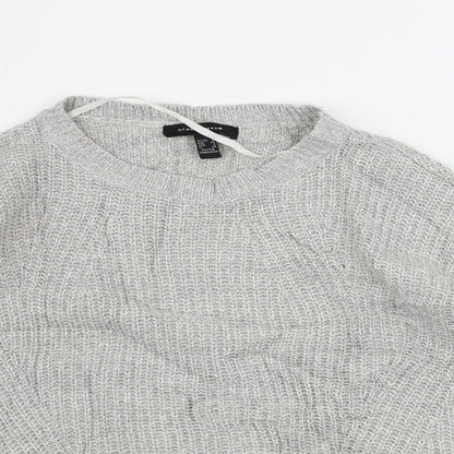 Womens UK Size 6 Atmosphere Grey Pullover Jumper