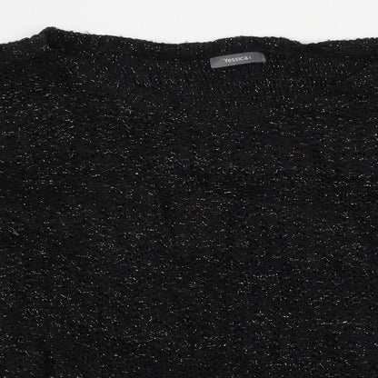 Womens UK Size XL Yessica Black Pullover Jumper