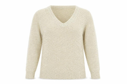 Womens UK Size L Oasis Beige Pullover Jumper