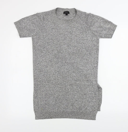 Womens UK Size 8 Topshop Grey Pullover Jumper