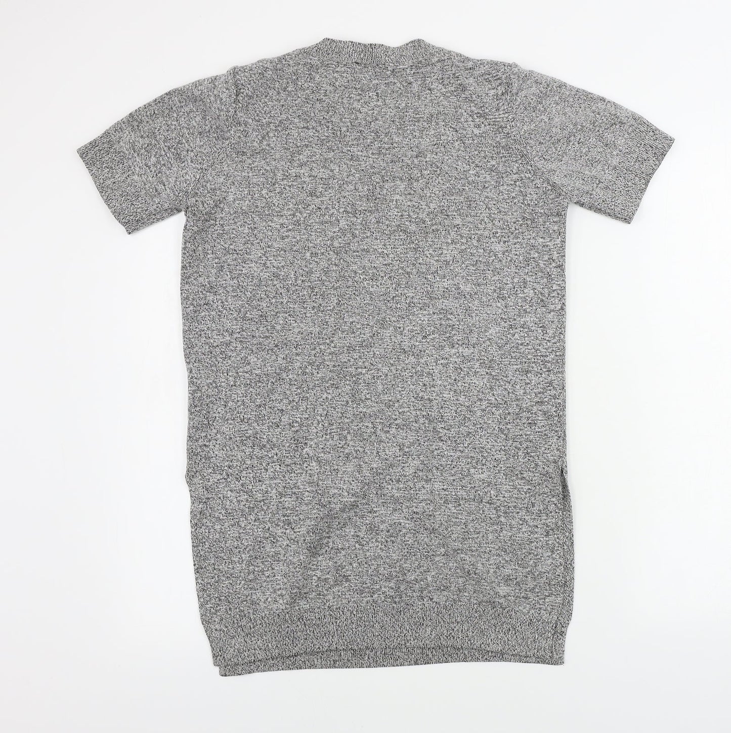 Womens UK Size 8 Topshop Grey Pullover Jumper