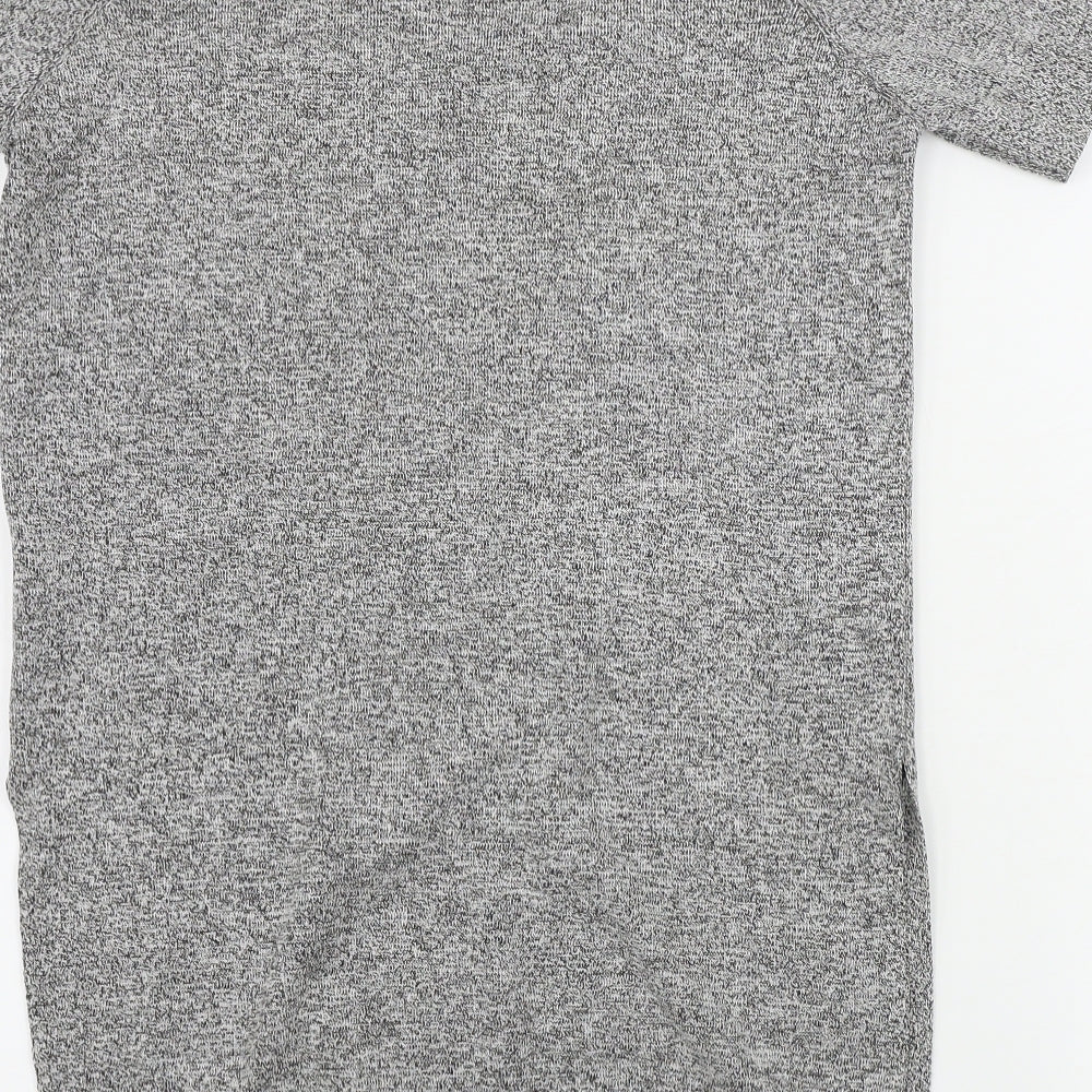 Womens UK Size 8 Topshop Grey Pullover Jumper
