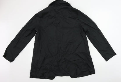 Preworn  Womens Black   Jacket Blazer Size XL