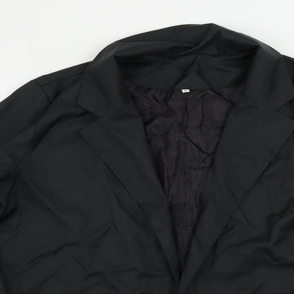 Preworn  Womens Black   Jacket Blazer Size XL