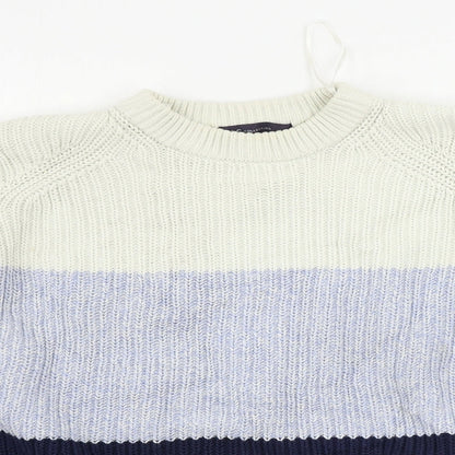 Womens UK Size S Marks and Spencer Blue Pullover Jumper