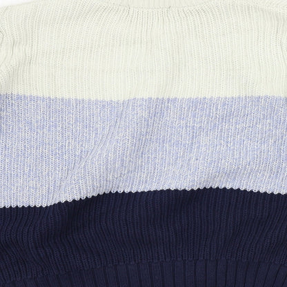 Womens UK Size S Marks and Spencer Blue Pullover Jumper