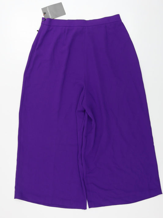 Womens UK Size 30 in Bravado Regular Fit  Purple Trousers