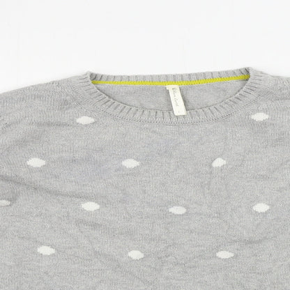 Rare Editions Womens Grey   Pullover Jumper Size L