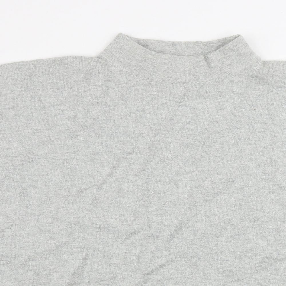 Womens UK Size M French Connection Grey Pullover Jumper