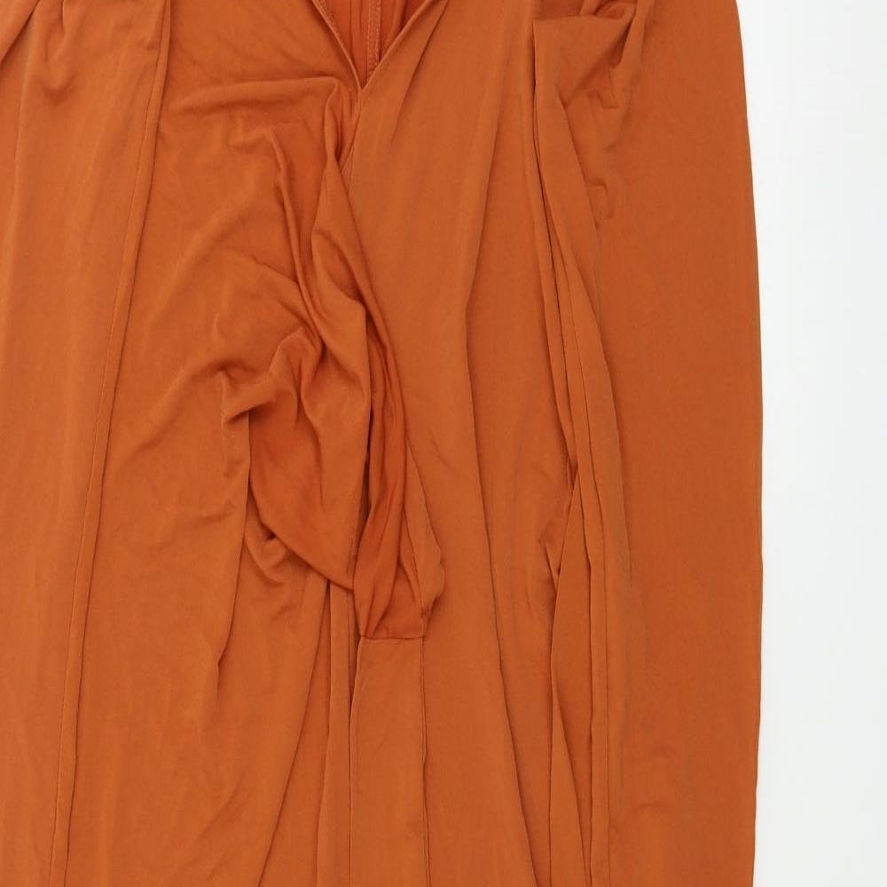 ASOS  Womens Orange   A-Line  Size 8