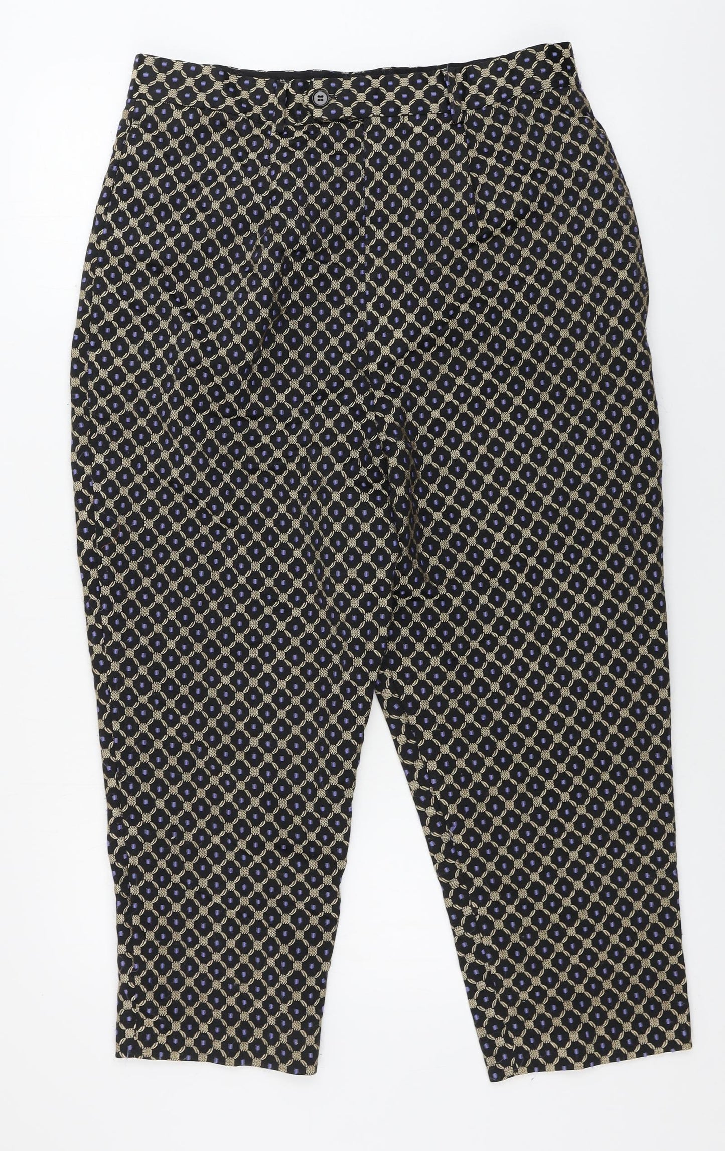 Womens UK Size 32 in ASOS Relaxed Fit  Black Trousers