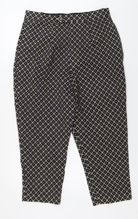Womens UK Size 32 in ASOS Relaxed Fit  Black Trousers