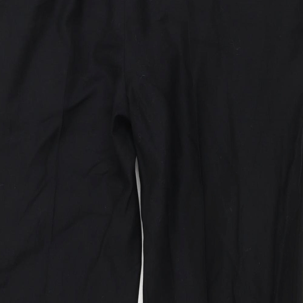 Womens UK Size 40 in Marks and Spencer Regular Fit  Black Trousers