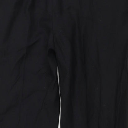 Womens UK Size 40 in Marks and Spencer Regular Fit  Black Trousers