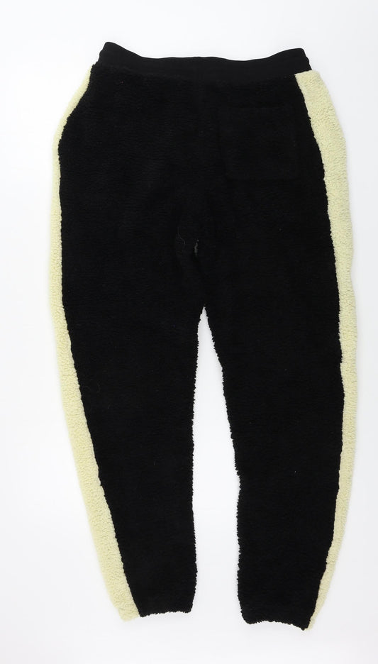 Womens UK Size M ASOS Regular Fit  Black Trousers