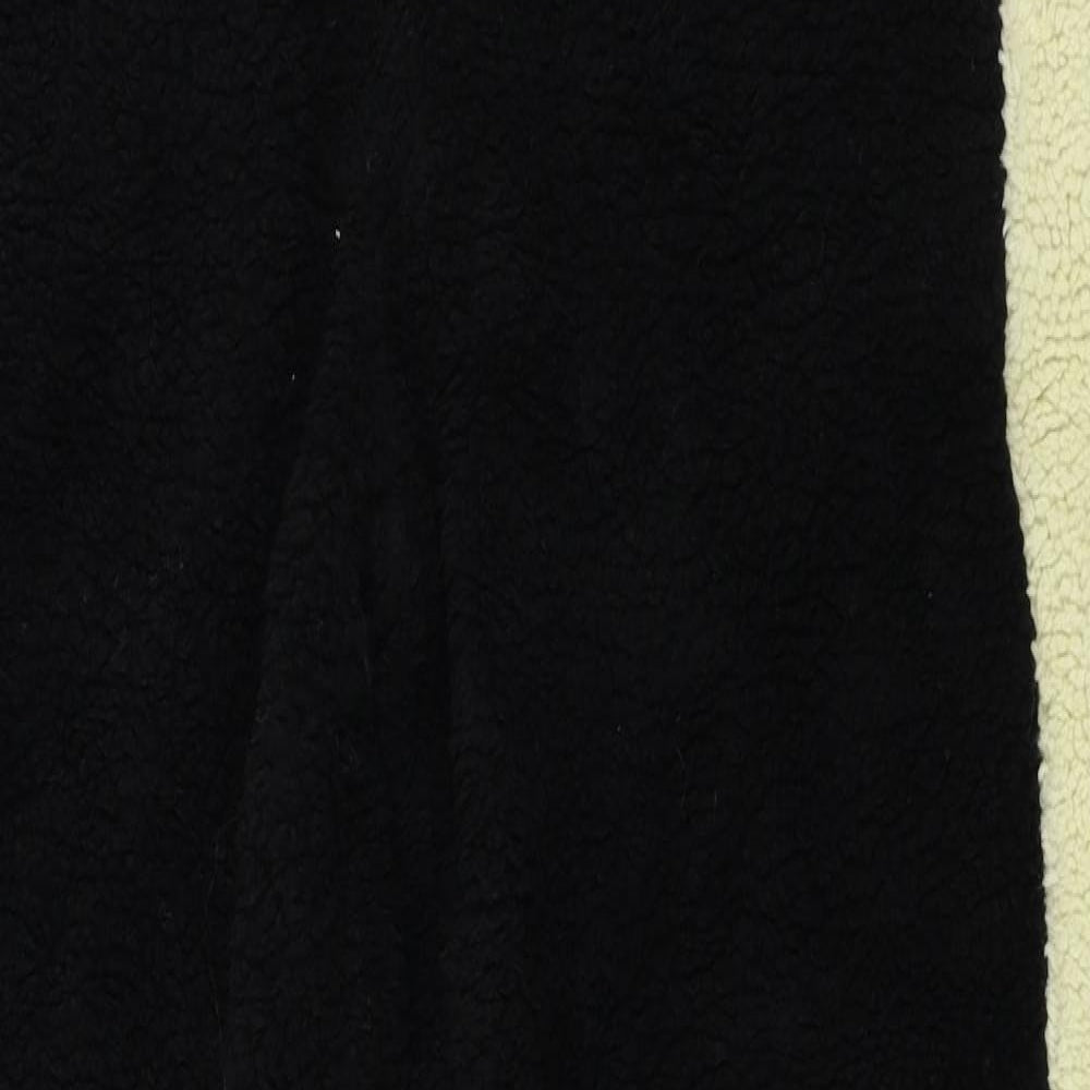 Womens UK Size M ASOS Regular Fit  Black Trousers