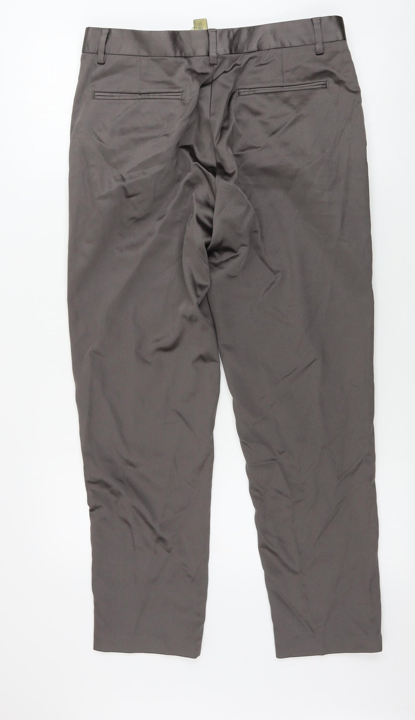 Womens UK Size 32 in ASOS Regular Fit  Green Trousers