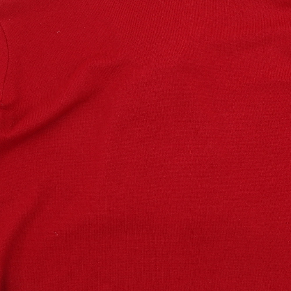 Womens UK Size M MONIQUE Red Pullover Jumper