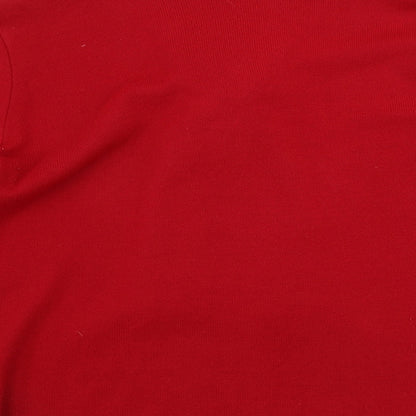 Womens UK Size M MONIQUE Red Pullover Jumper