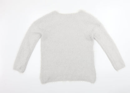 Womens UK Size S Atmosphere Beige Pullover Jumper