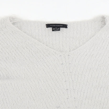 Womens UK Size S Atmosphere Beige Pullover Jumper
