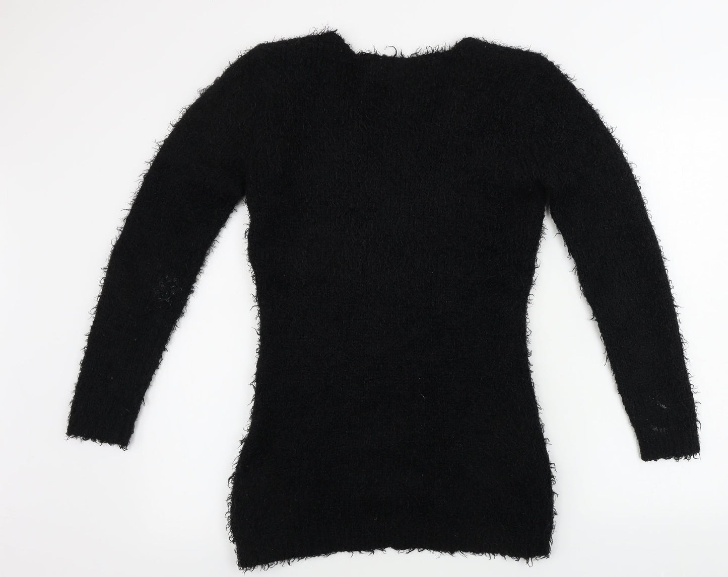 Womens UK Size 10 Brave Soul Black Pullover Jumper