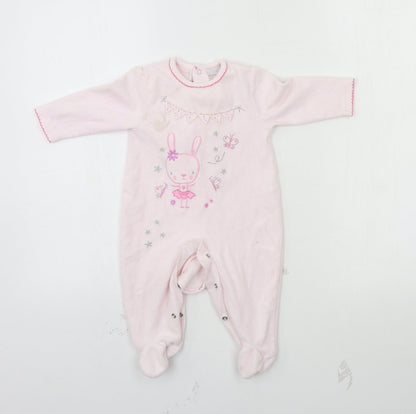 Zip Zap Girls Pink   Babygrow One-Piece Size 3-6 Months