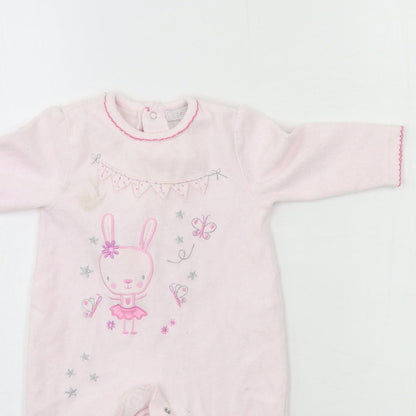 Zip Zap Girls Pink   Babygrow One-Piece Size 3-6 Months