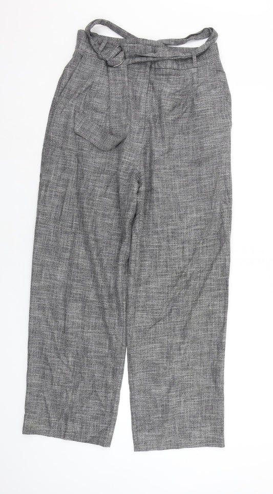 Womens UK Size M Light Before Dark Regular Fit  Grey Trousers