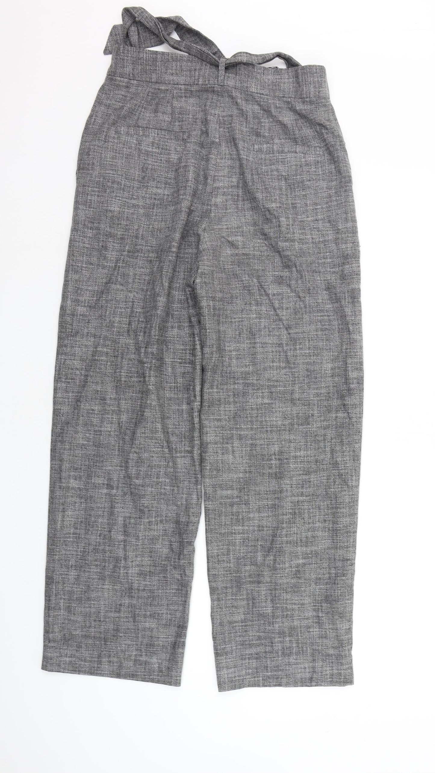Womens UK Size M Light Before Dark Regular Fit  Grey Trousers