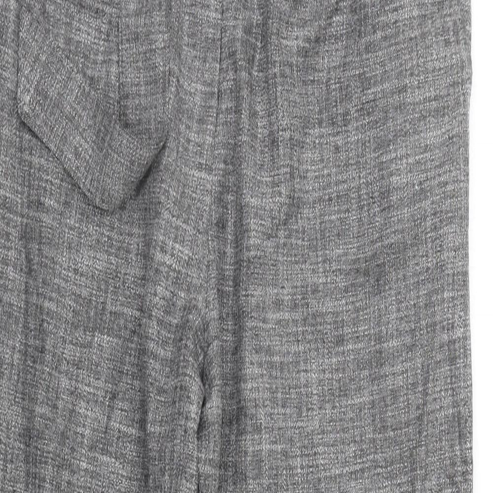 Womens UK Size M Light Before Dark Regular Fit  Grey Trousers