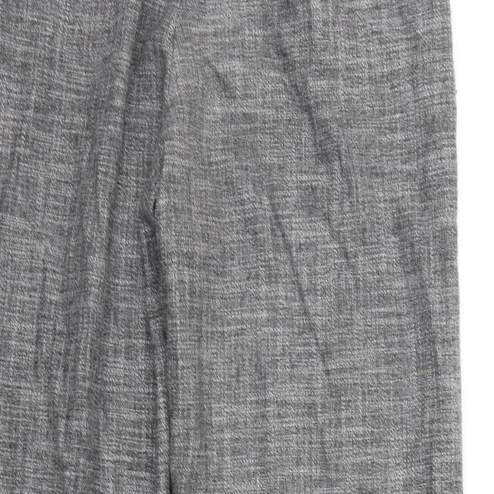 Womens UK Size M Light Before Dark Regular Fit  Grey Trousers