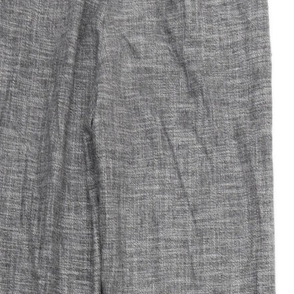 Womens UK Size M Light Before Dark Regular Fit  Grey Trousers