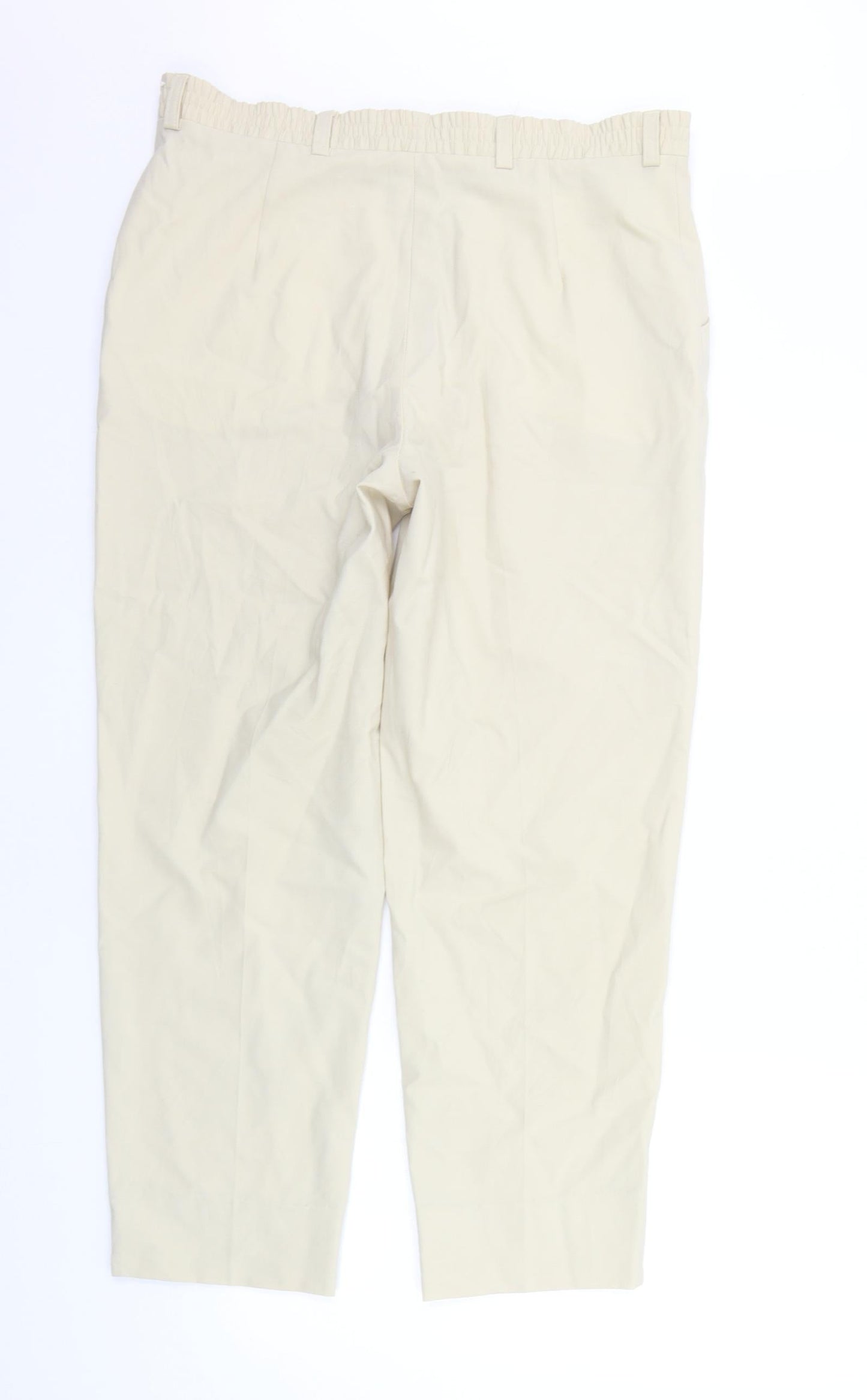 Womens UK Size 16 Wichele Regular Fit  Beige Trousers