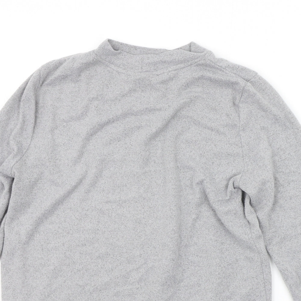 Womens UK Size XS Noisy may Grey Pullover Jumper