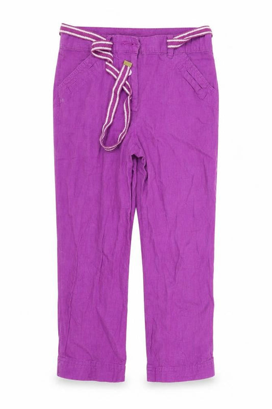 Womens UK Size 8 BHS Regular Fit  Purple Trousers