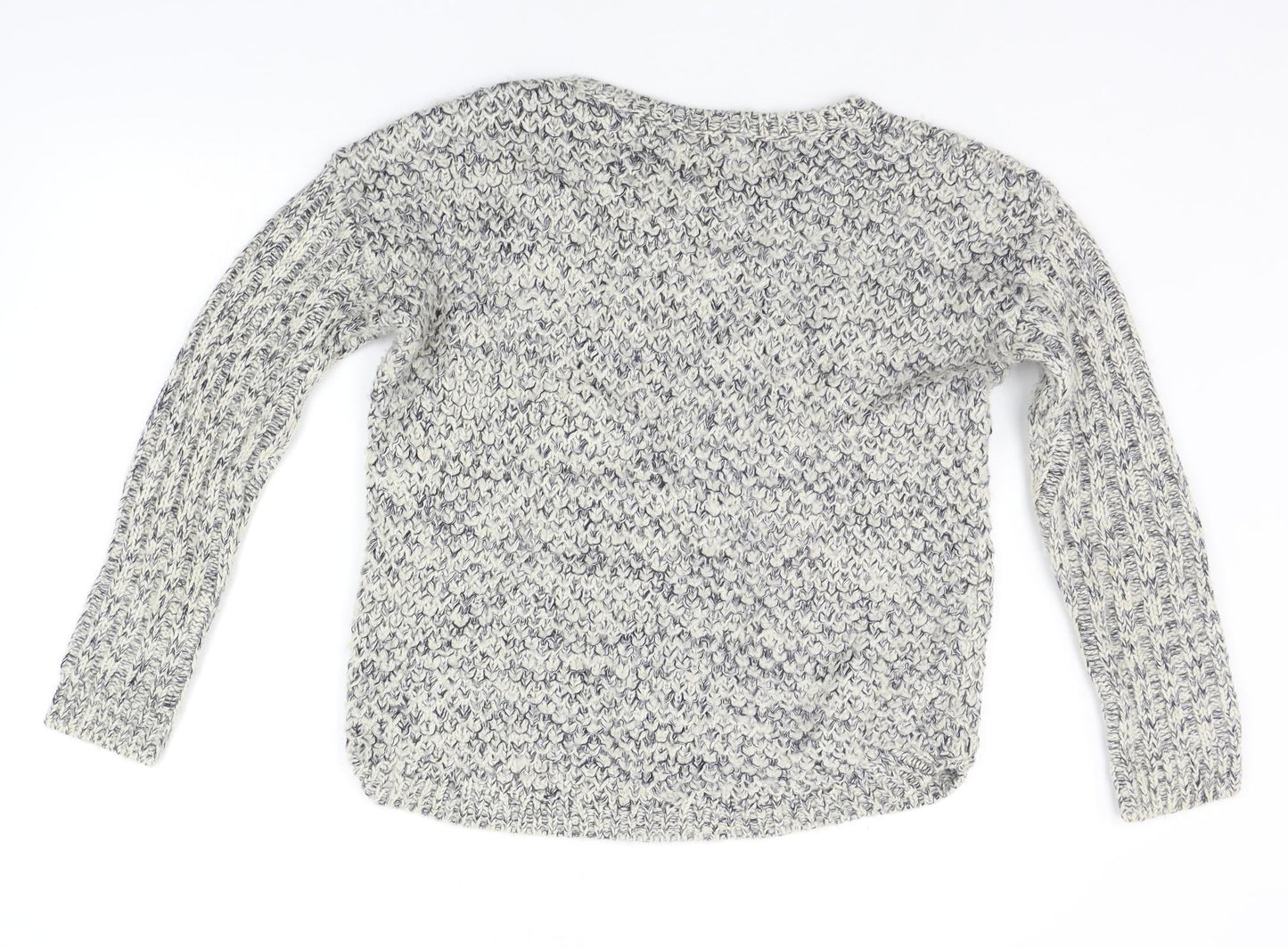 Womens UK Size 10 Marks and Spencer Beige Pullover Jumper