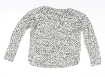 Womens UK Size 10 Marks and Spencer Beige Pullover Jumper