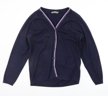 Magicfit Womens Blue   Cardigan Jumper Size 8