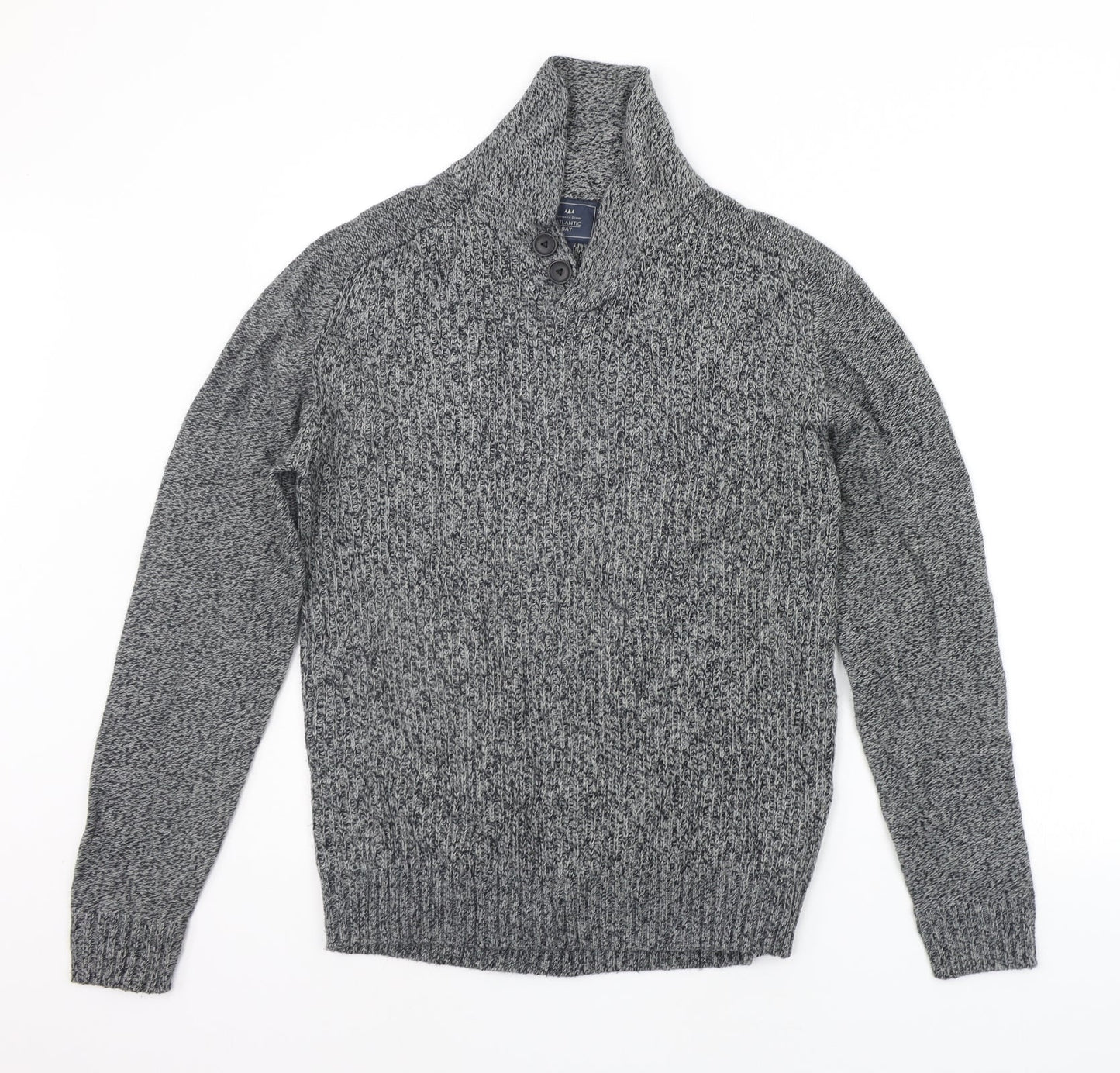 BHS Mens Grey   Pullover Jumper Size S